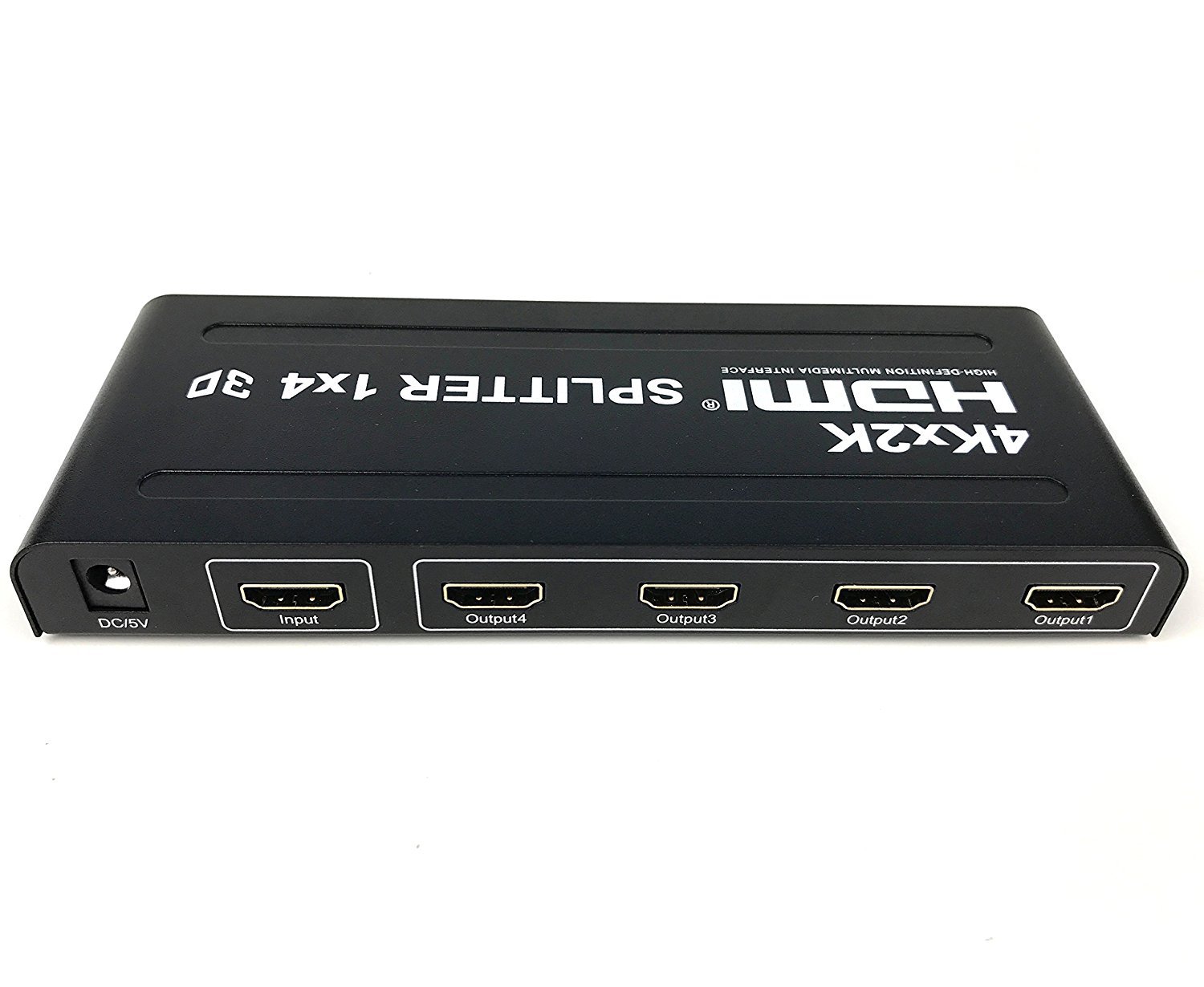 4k*2khdmi分配器一分四1x4一进四出hdmi分频器一分四4路分配器