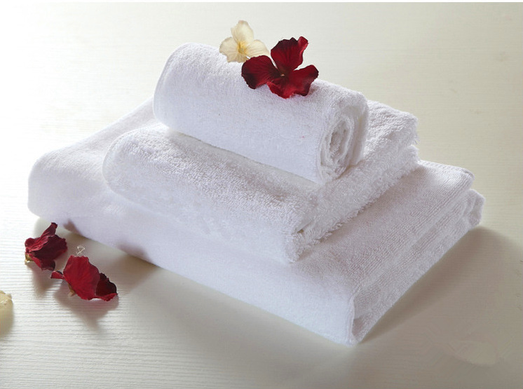 16支酒店宾馆布草浴巾全棉毛巾洗脸巾 五星级酒店款宾馆床上用品