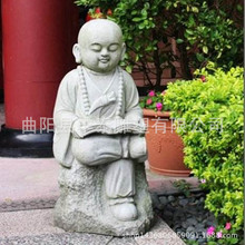 石雕小沙弥 寺庙小和尚 公园寺院人物摆件 佛像观音像 厂家直销