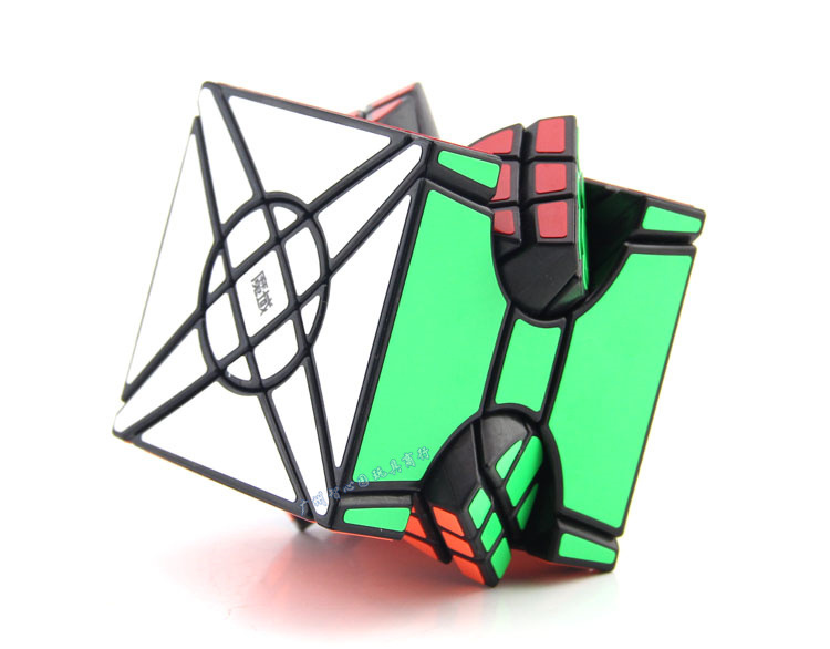 魔域移棱时光轮魔方黑色 moyu创意三阶移棱混元异型魔方广州批发