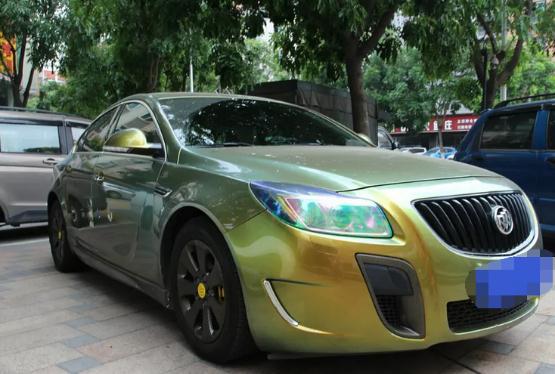 改装君威,镀膜后骚气十足