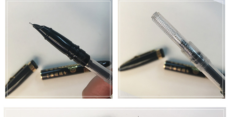 罗氏钢笔790金属铱金钢笔 中国结金色镶钻钢笔 商务办公签字笔