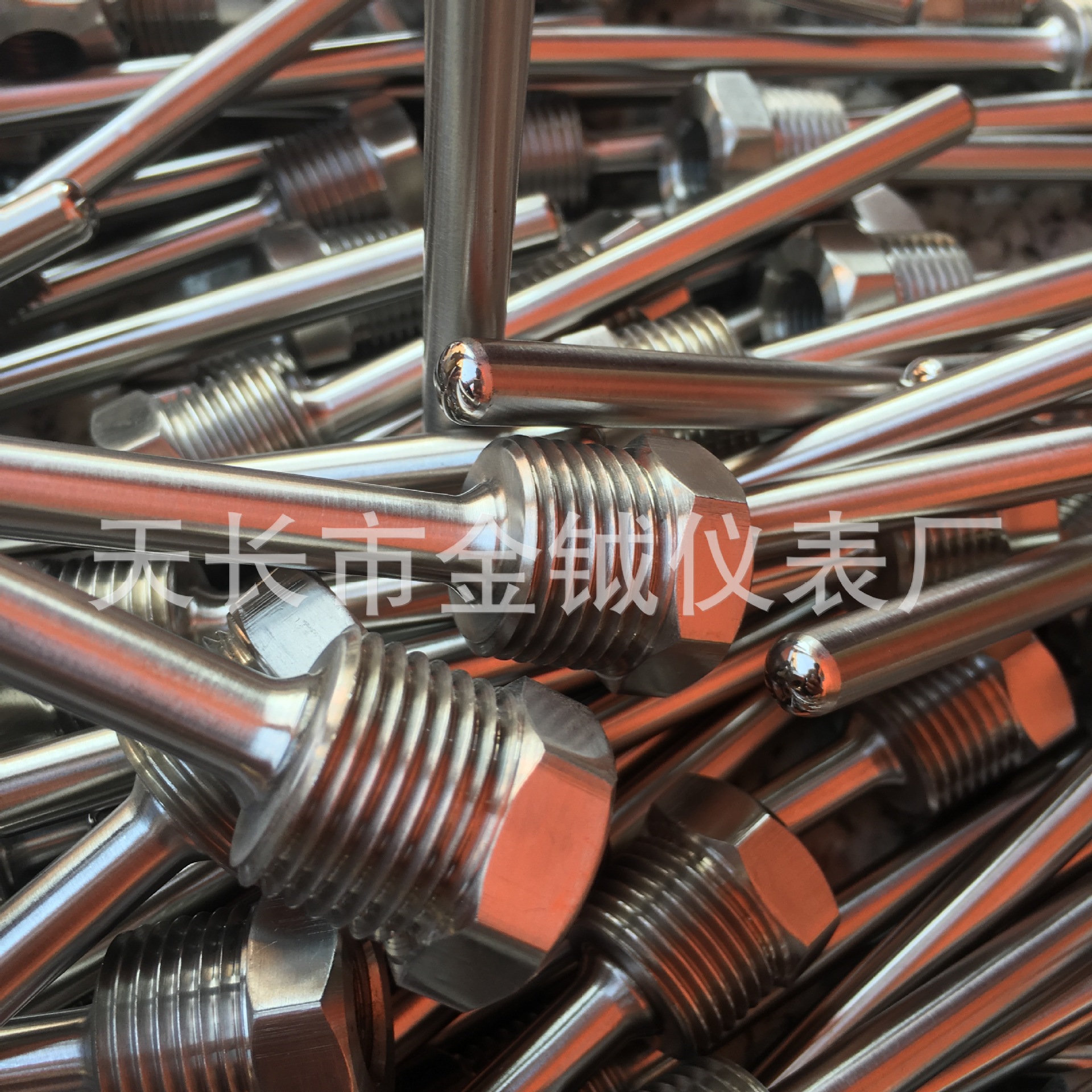 四分4分水箱用防水盲管 温度探头 保护套管 不锈钢304套管 测温管