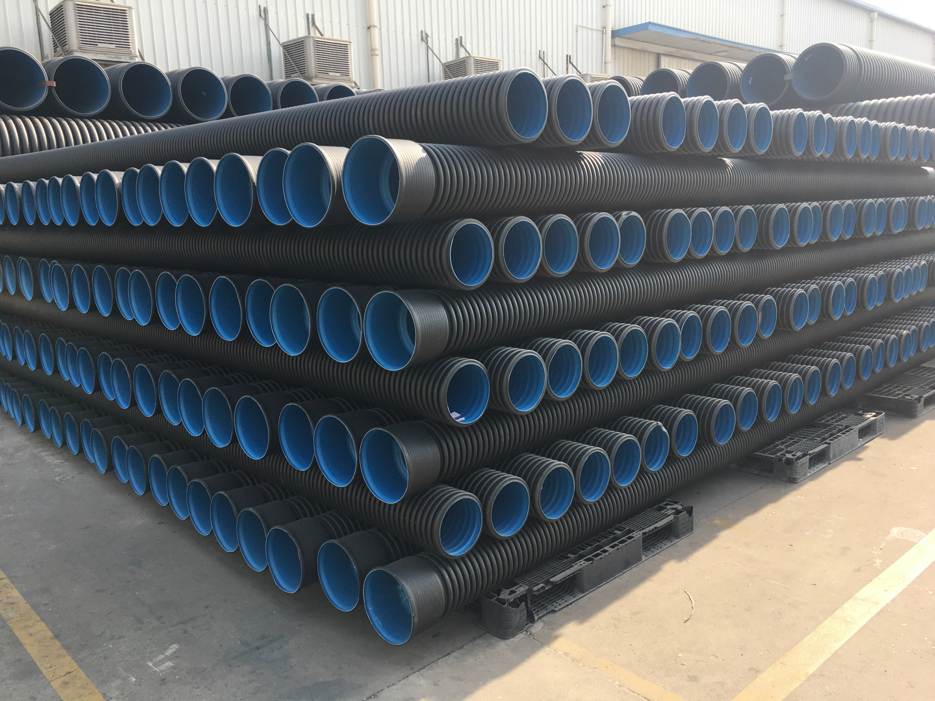 中财hdpe双壁波纹管/500hdpe波纹管/中财pe双壁波纹管/hdpe污水管