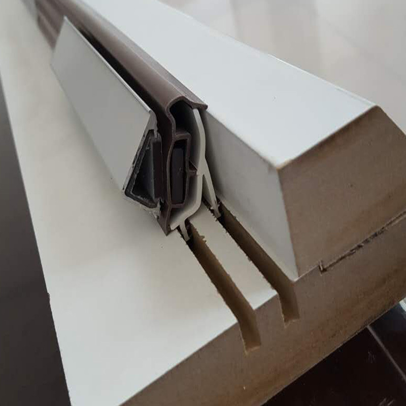 木门磁吸条 橡胶磁吸条 tata静音门磁条 斜角磁条密封条 pvc原厂