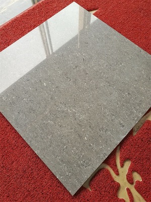 佛山建筑工程地面瓷砖600*600灰色微粉抛光砖厂家直销