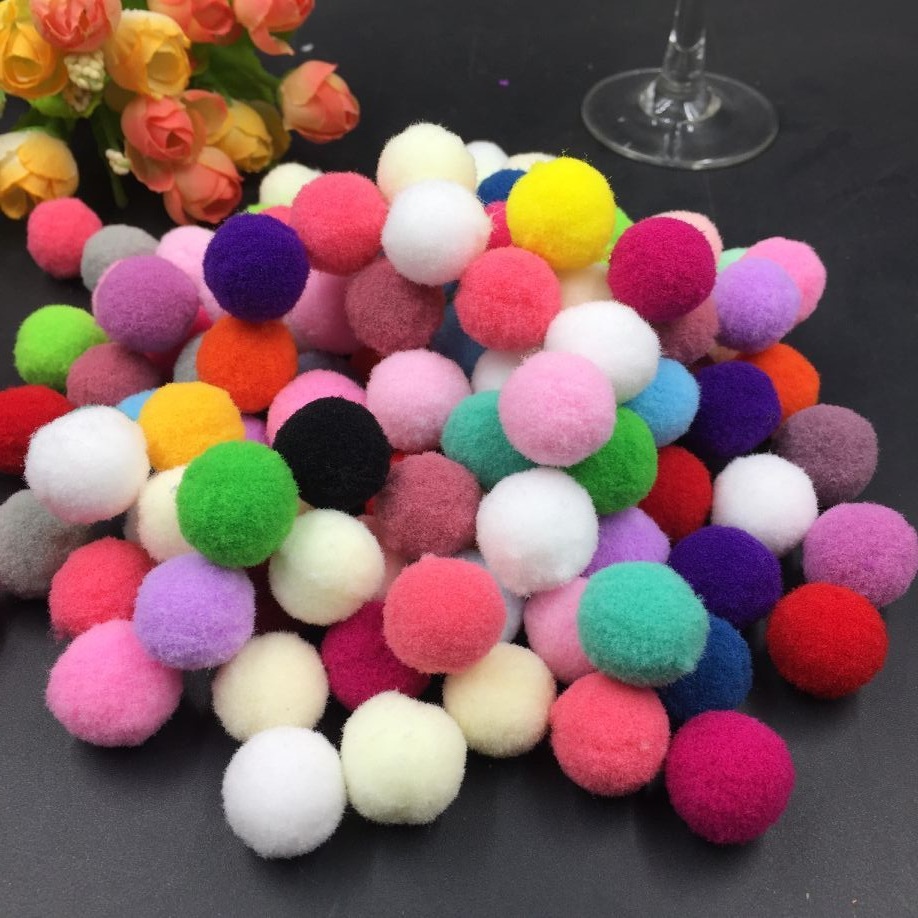 毛绒球小毛球服装帽子手套袜子配饰速卖通亚马逊热卖