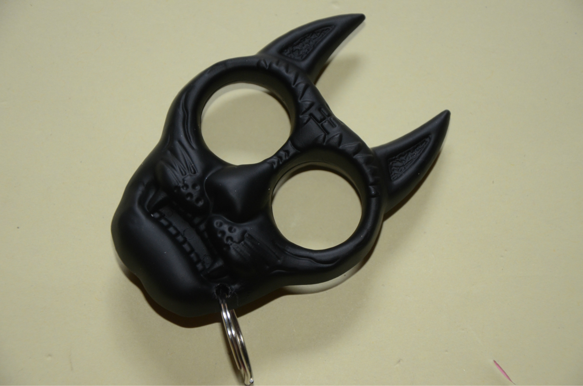 虎头钥匙扣 虎头手扣 指虎 塑料手扣 迷你虎 迷你指虎 户外防身