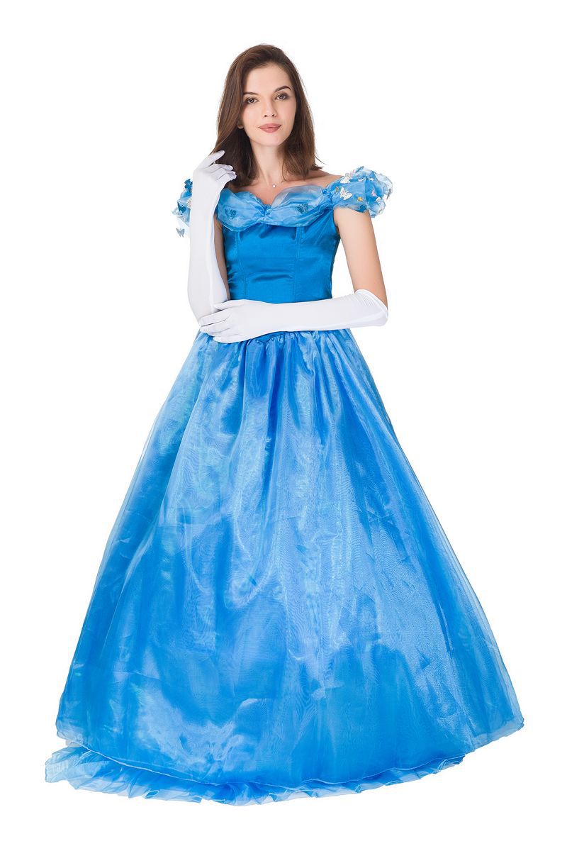 万圣节成人灰姑娘辛德瑞拉公主裙 夜店ds舞台演出服话剧歌剧服装