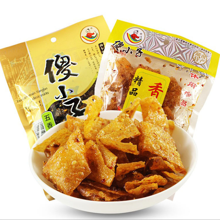 傻小子60g香干 麻辣食品 休闲零食 混批 一件代发