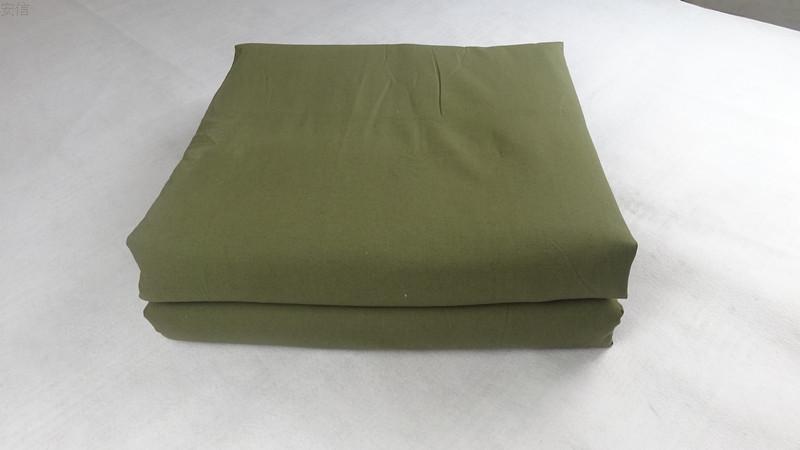 批发部队配发军绿色正品纯棉学生军训陆空军被单人被子冬褥子热熔
