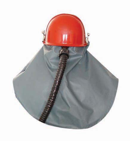 保尔夫 a3c 送风头盔带披肩 搭配电动送风呼吸器使用头盔