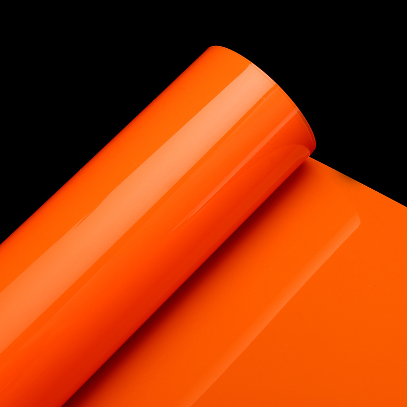 满天星pp片材pvc塑料片橙色 闪光片 灯具片厂家直销