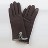 Manufactor Direct selling new pattern Do not fall down Opening Three buckle Touch screen Cold proof fashion Female models glove goods in stock supply Manufactor Direct selling new pattern Do not fall down Opening Three buckle Touch screen Cold proof fashion Female models glove goods in stock supply