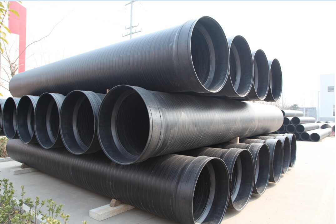 pe缓冲加强型双平壁钢塑复合排水管