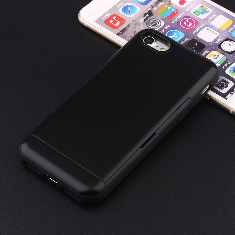 iphone7g卡宴二代插卡手机壳 防摔抗震二合一苹果7g手机套批发