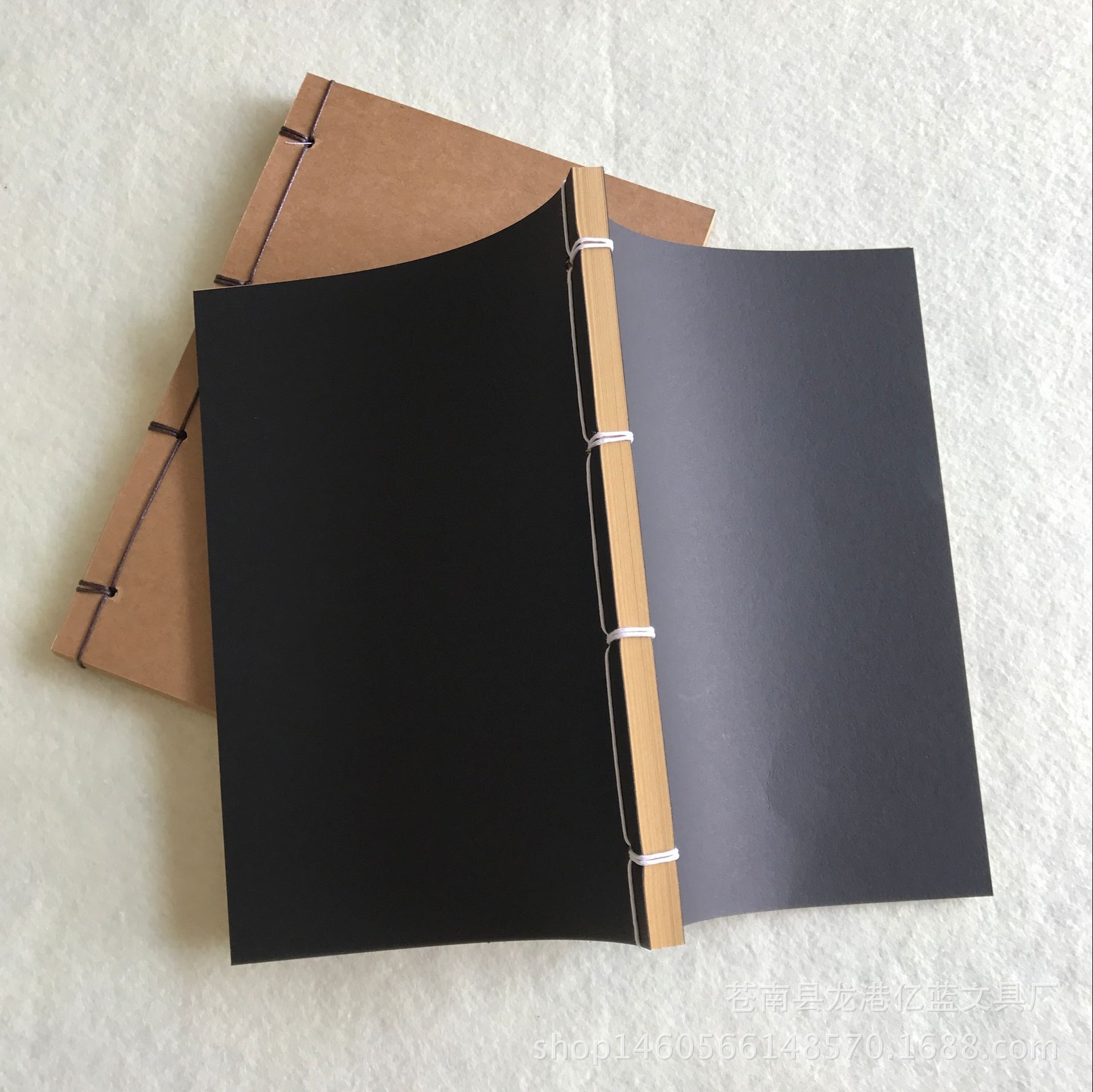 厂家直销中国风 复古手工线装本 蓝皮仿古记事本个性创意.