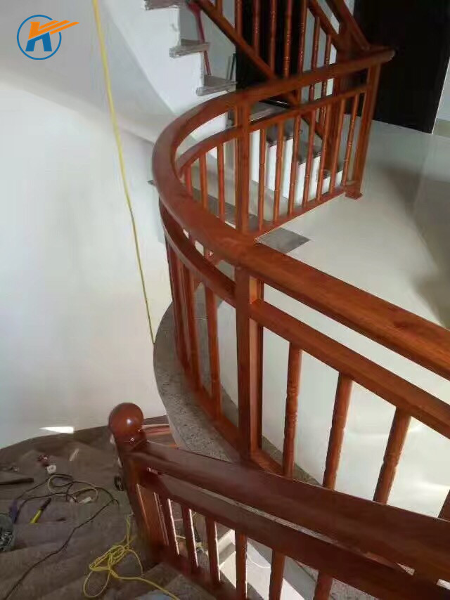 批发实用铝合金楼梯扶手立柱铝合金室内水滴型楼梯扶手规格齐全