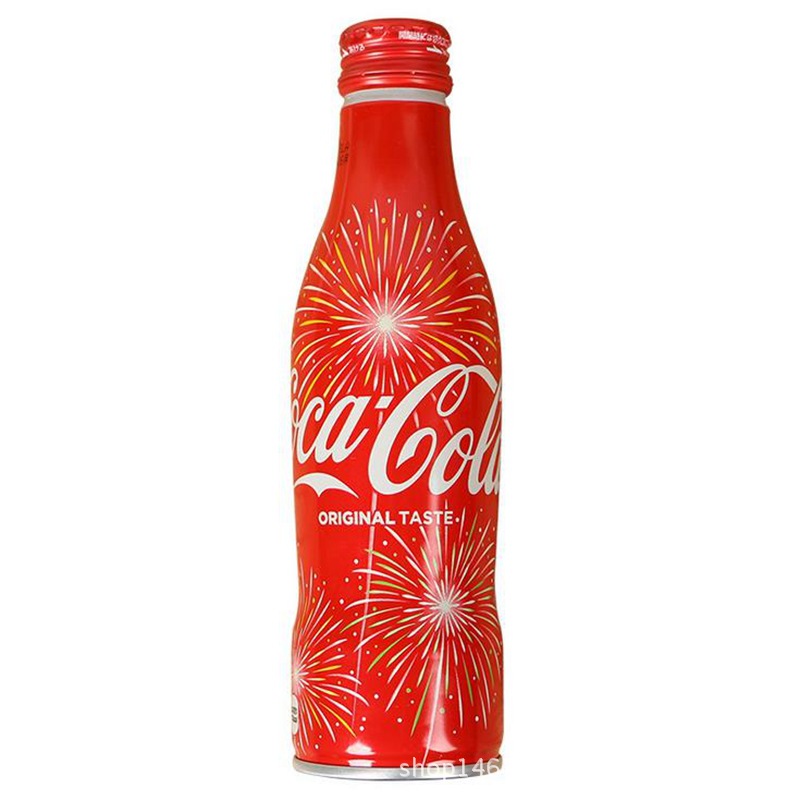 日本2017夏季烟花限量红色可乐纪念收藏版可口可乐250ml*30瓶
