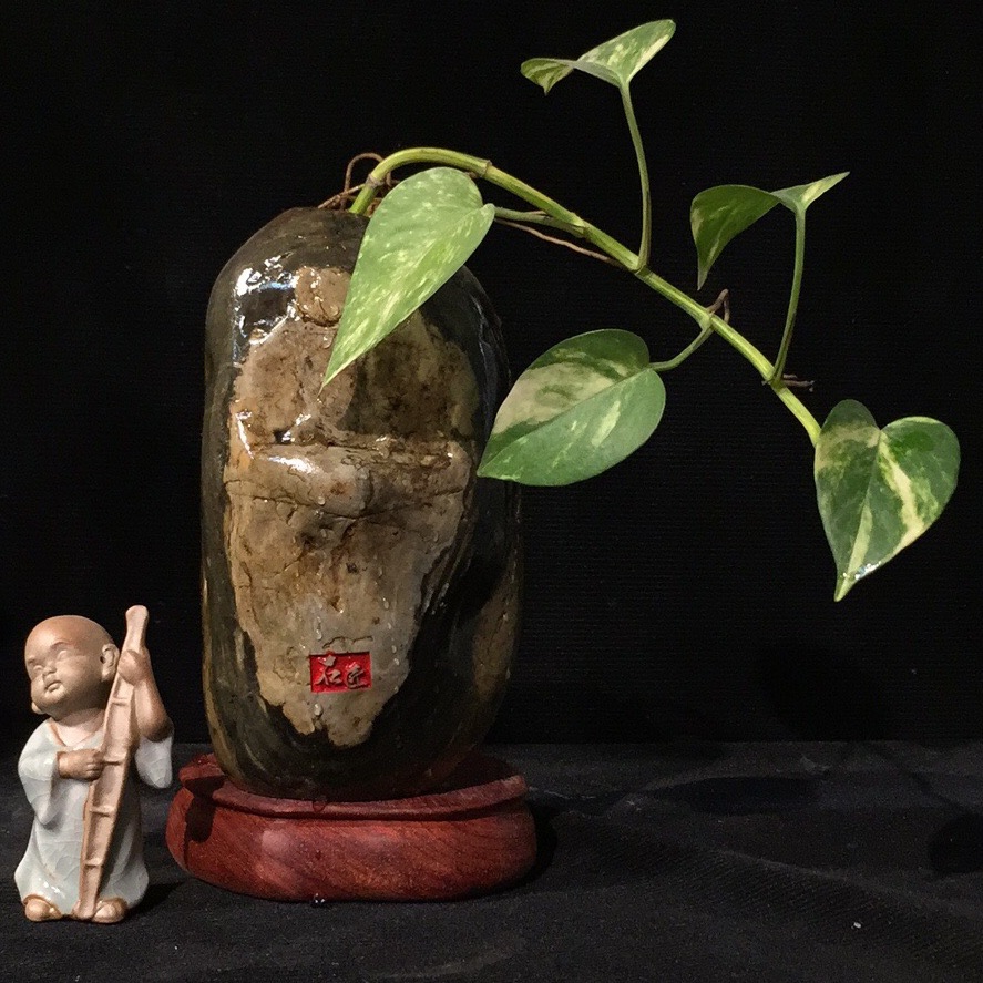 九龙壁高档工艺摆件 创意礼品花瓶 批发 小号石头花瓶 九龙壁花瓶