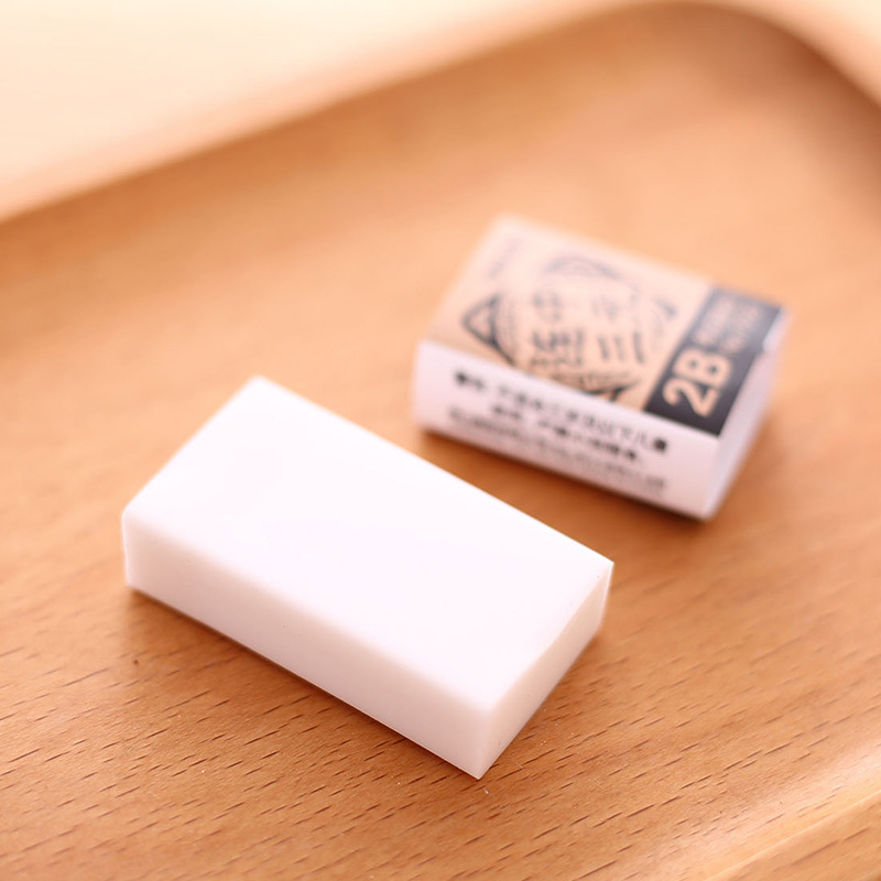 白色橡皮擦_得力学生易擦橡皮 连中三元系列考试2b 7550/ 白色 - 阿里
