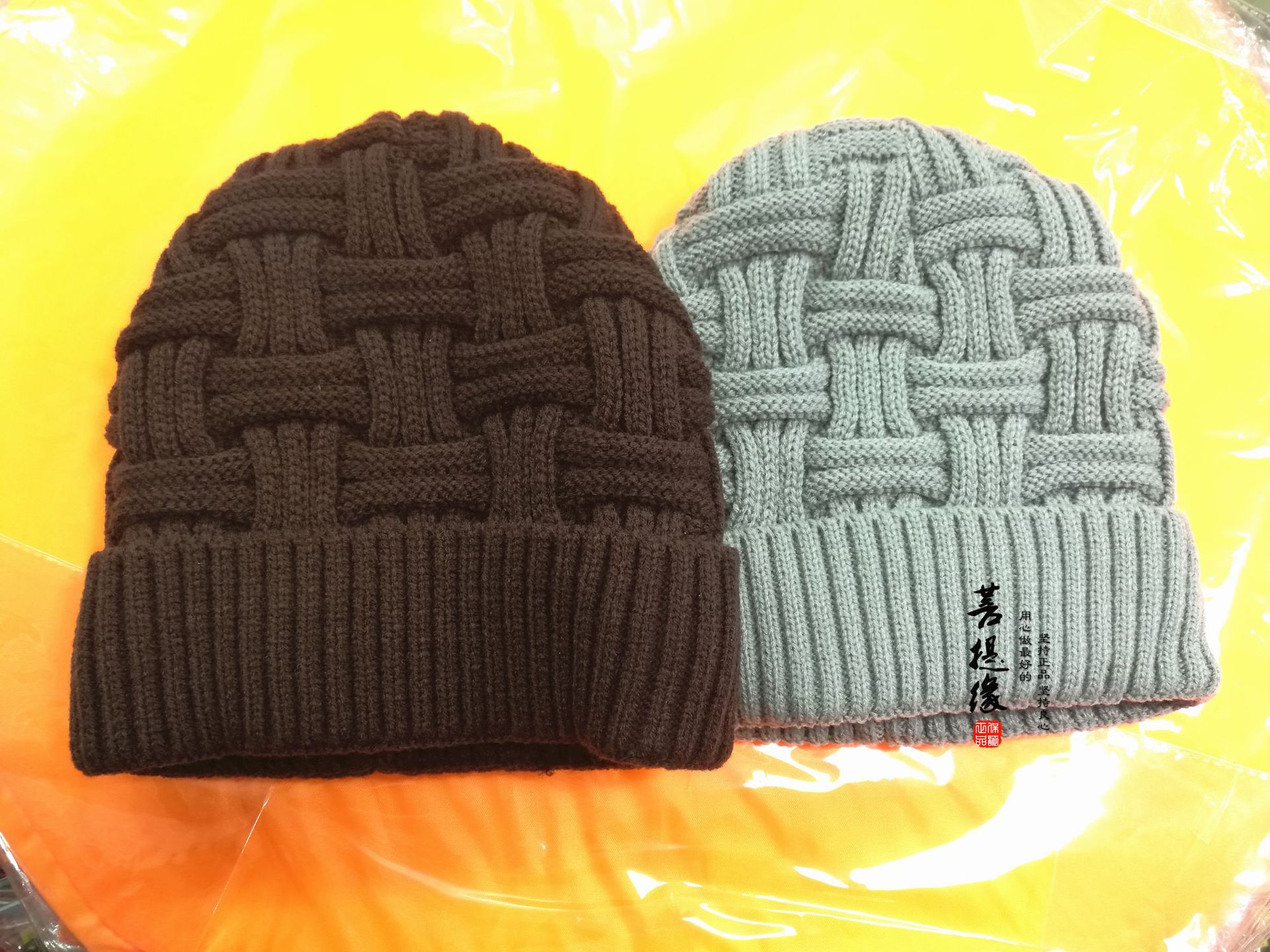 针织僧帽和尚帽 冬季 僧衣僧服长褂 短褂 棉袄针织加绒加棉尼姑帽