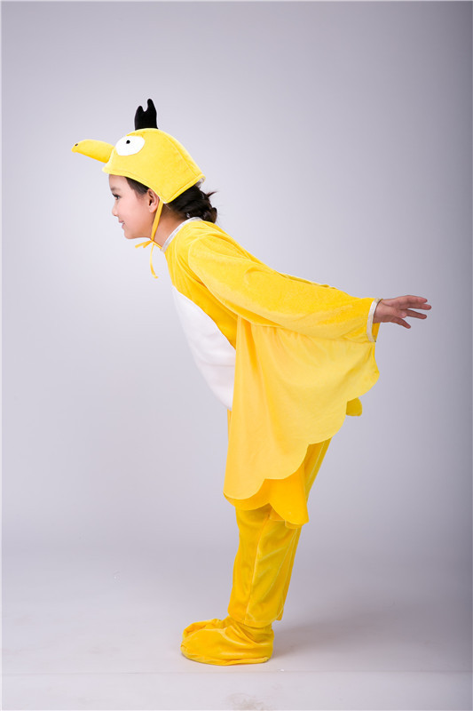 新款成人儿童亲子舞蹈舞台演出服装卡通动物造型小鸟小鸡表演服