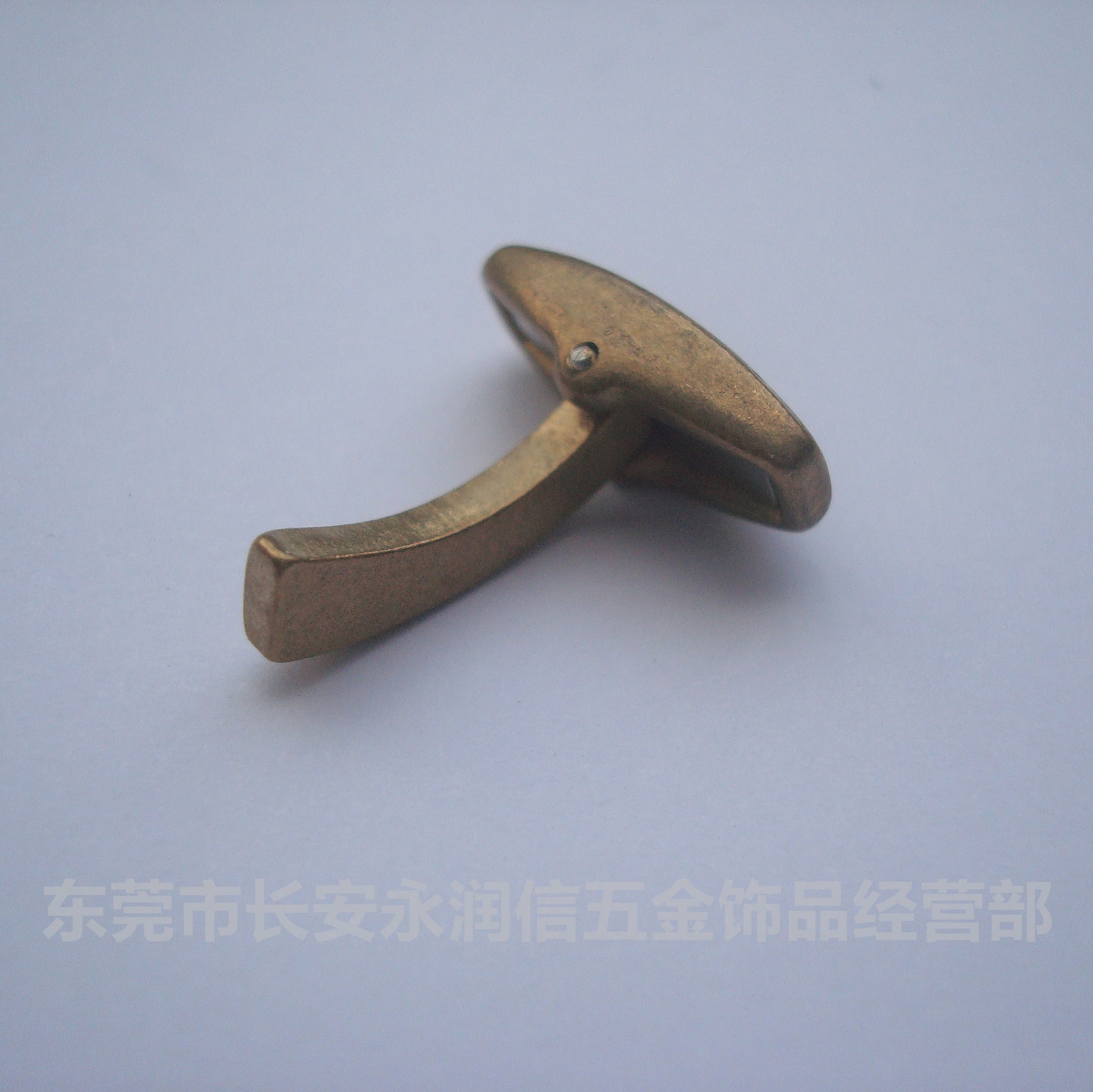铜袖扣脚特加厚款袖扣纯铜材质原胚饰品配件款式多样化厂家现供应