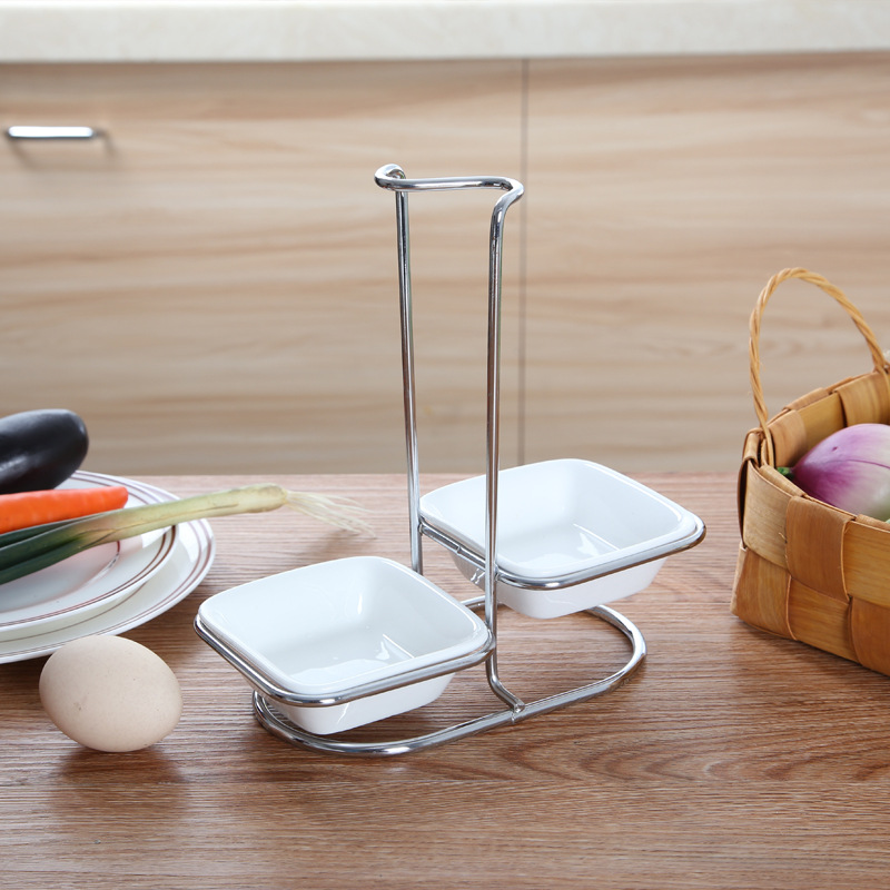 酒店火锅勺不锈钢汤勺架子汤勺漏勺勺子架套装餐厅挂勺子汤壳架托