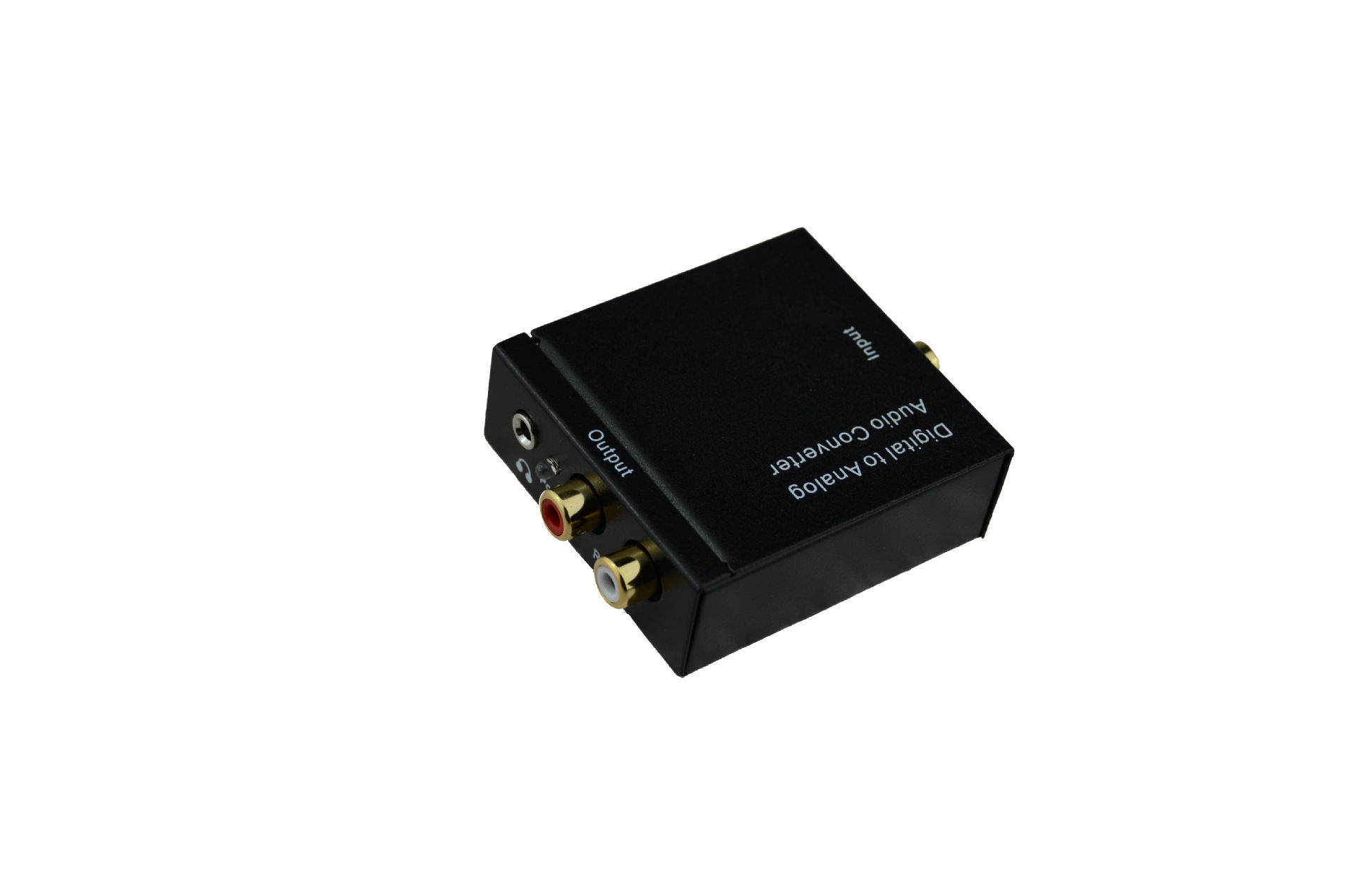 toslink/spdif接口同轴数字光纤转模拟音频转换器av功放带3.5接口