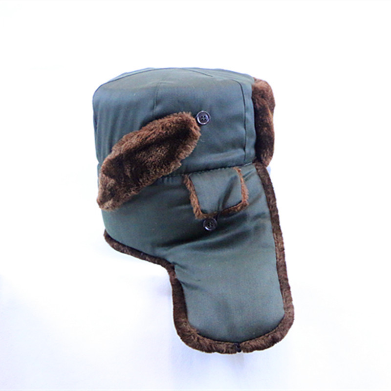 怀旧经典雷锋帽传统军绿色藏兰色冬季保暖护耳解放帽子棉帽