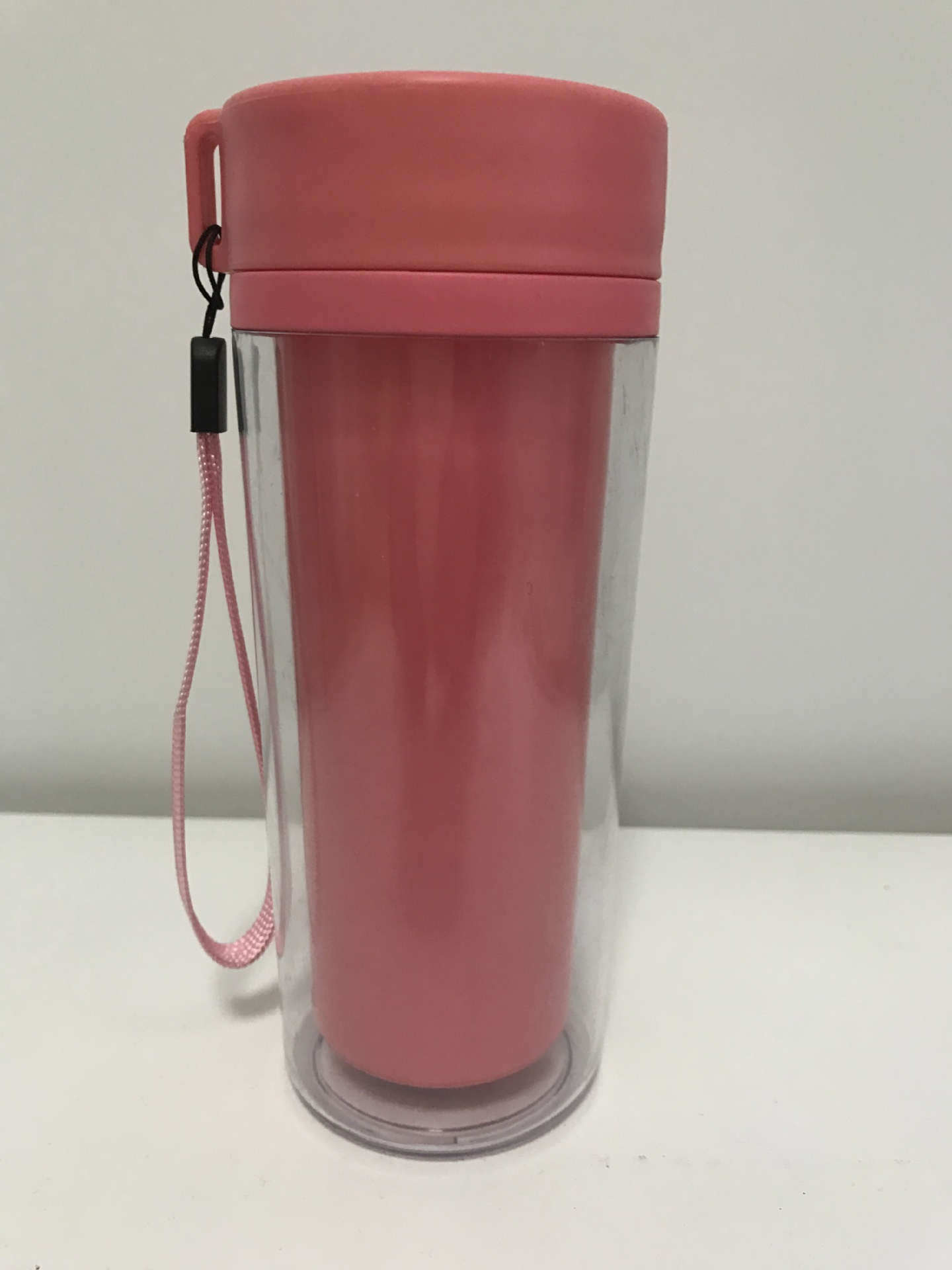 厂家直销塑料杯 密封保温杯子 随身杯 层广告杯定制logo创意水杯