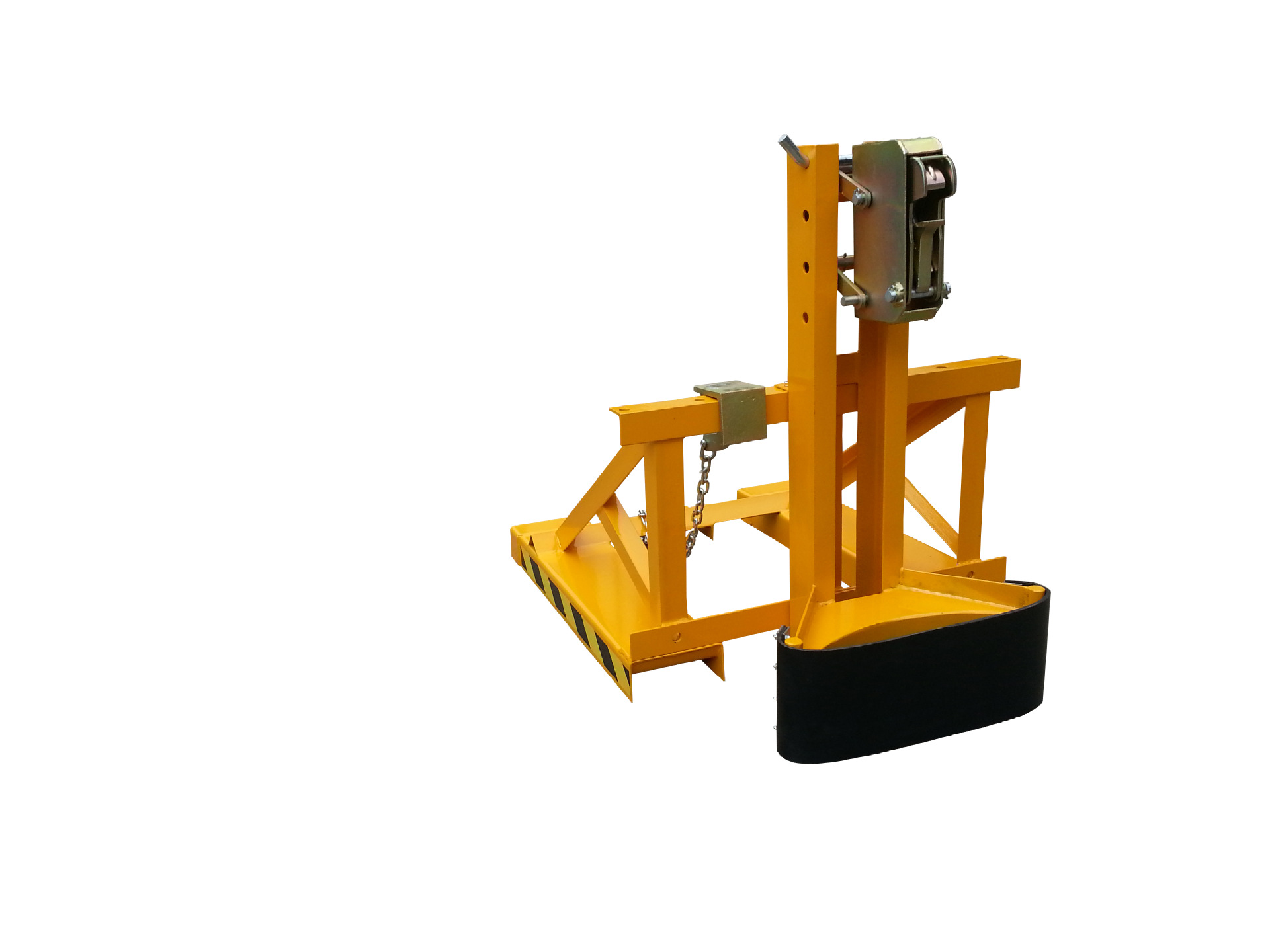 叉车属具油桶夹叼扣式单油桶单鹰嘴稳定耐用配套多型号叉车使用