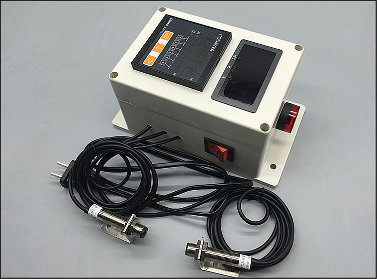 输/传送带感应装车计数器 工业设备红外线计数器 数显电子记数器