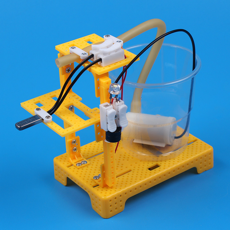 悠悠鱼科学实验玩具科技小制作儿童diy玩具小发明智能自动灭火器