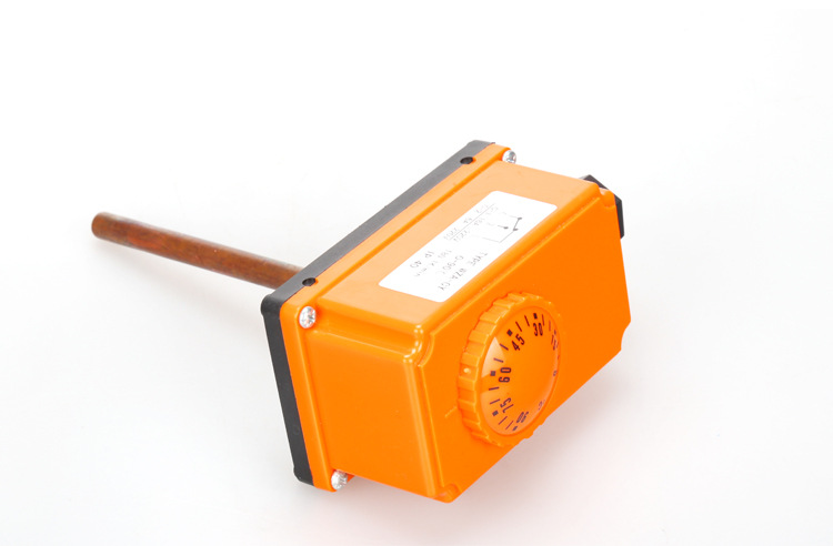 cy系列热水管道温控器锅炉开关0-90度220v16a供热系统控温可调