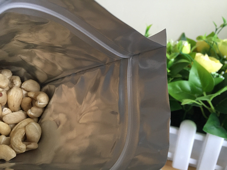 纯铝箔自封骨袋自封夹链袋铝箔袋食品包装袋复合袋面膜袋干货袋