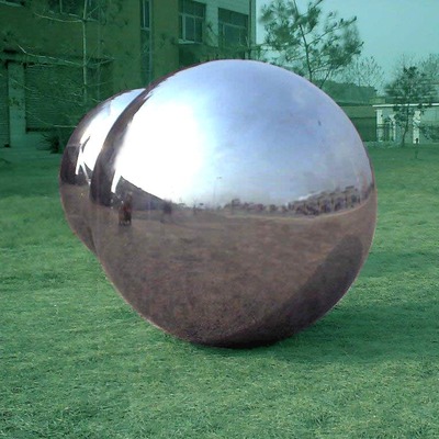 批发不锈钢大圆球 镜面无焊接印圆球 表面光亮美观