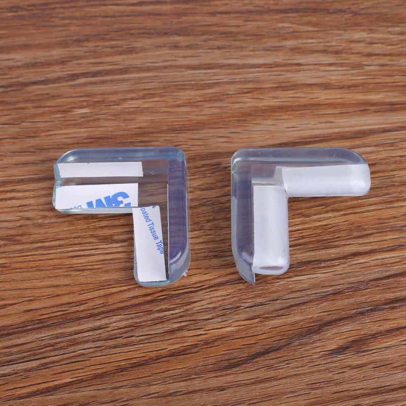 热销儿童安全防护直角防撞角 家居硅胶高透明护角母婴用品批发