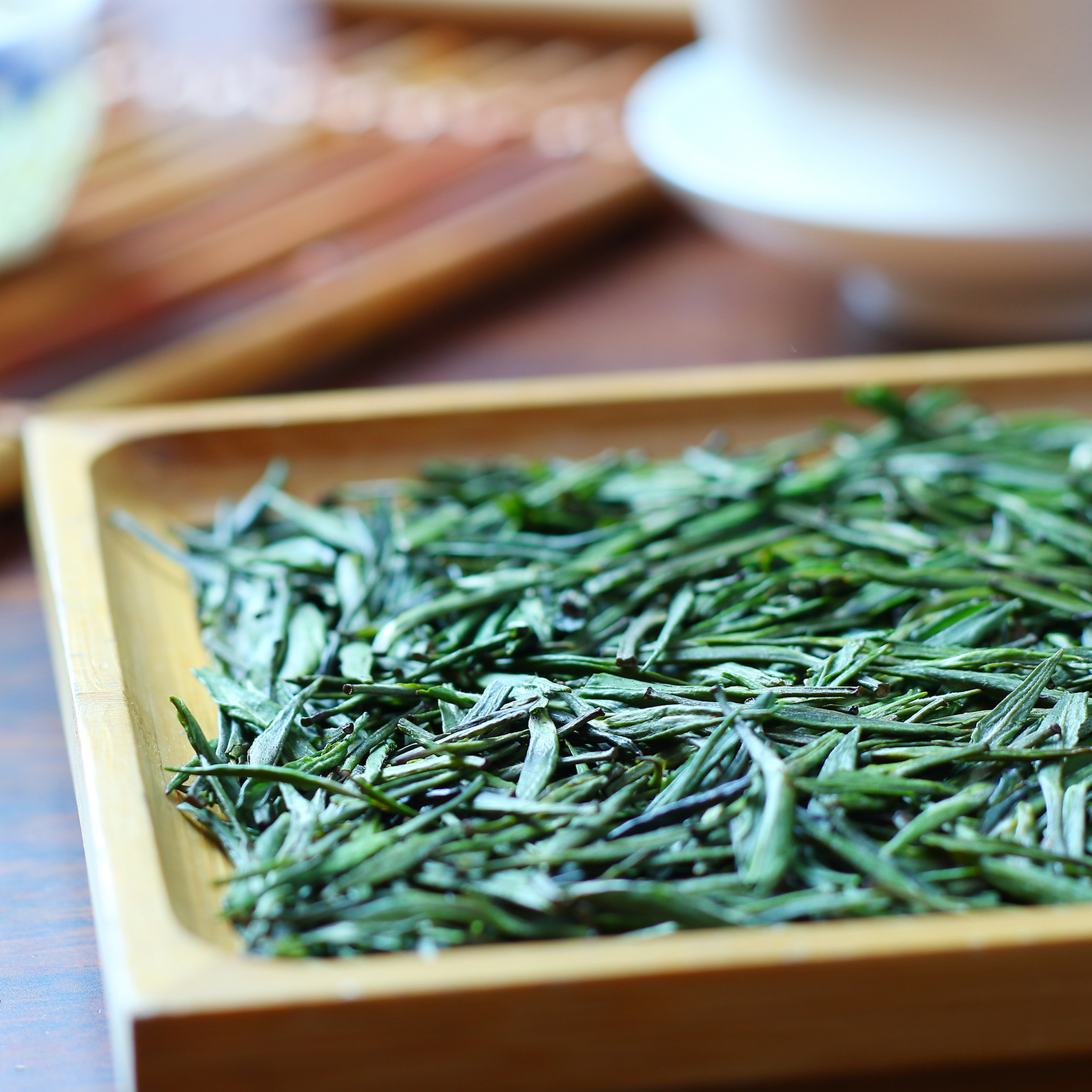 2017竹叶类青茶散装茶叶批发川茶绿茶 手工茶叶雀舌茶竹叶茶