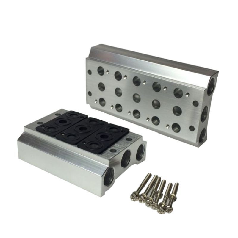电磁阀底座 汇流板 气控阀底座 4v200m210 阀板 现货销售厂家直销