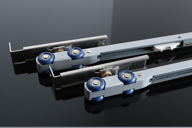 推拉移门双向阻尼缓冲滑轮吊轮吊轨卫生间厨房门静音阻尼缓冲器