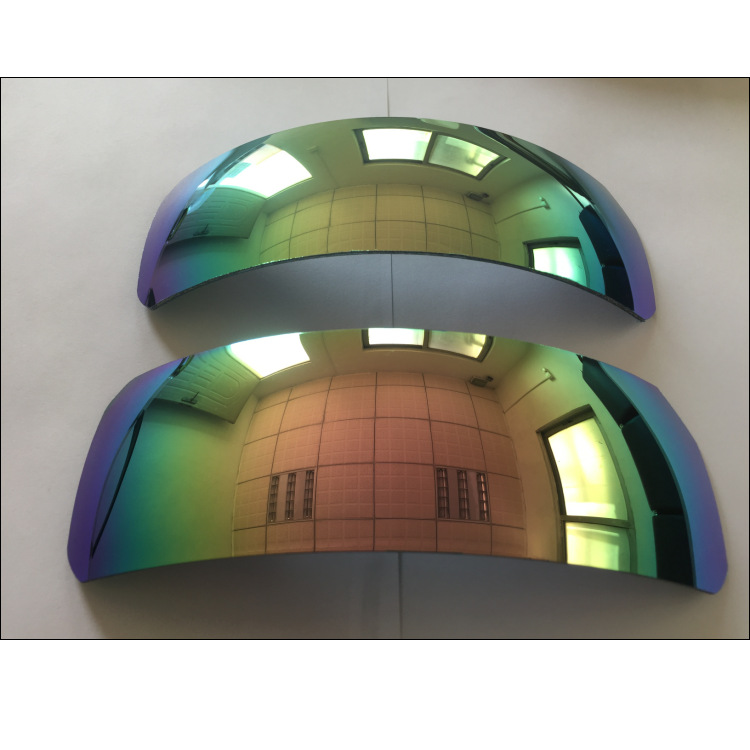 厂家定制加工pc尼龙tac偏光蓝牙眼镜片炫彩真空镀膜镜片日夜镜片