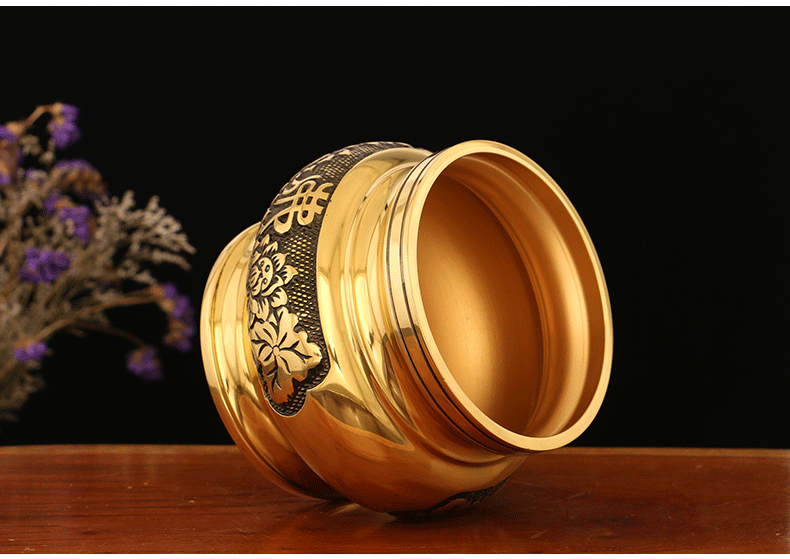 佛教用品_圆通佛具佛堂供具台湾万玉堂古佛炉铜香薰