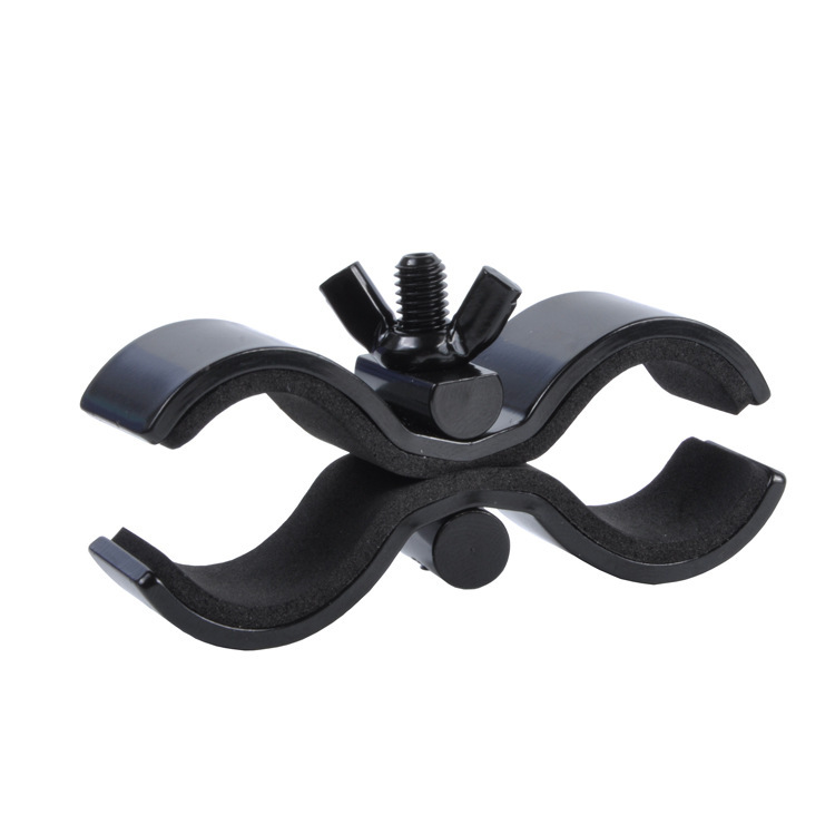 厂家直销金属多功能管夹山地自行车手电筒夹子8字钢铁管夹具