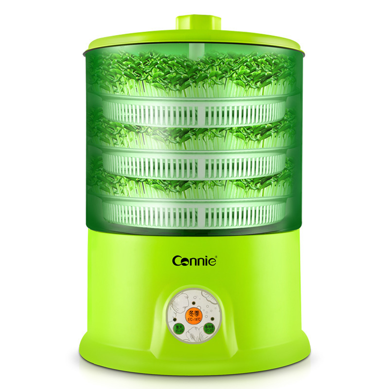 康丽cb-a323b豆芽机家用全自动特价正品 大容量生豆芽机 发芽机