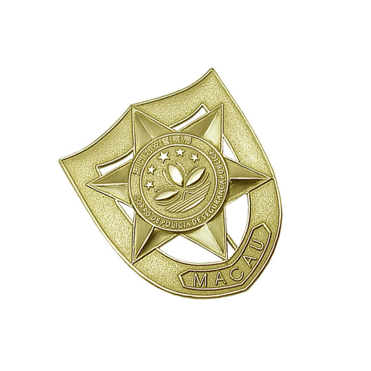 厂家金属徽章定做加工金属胸徽烤漆徽章胸章定制珐琅徽标制作