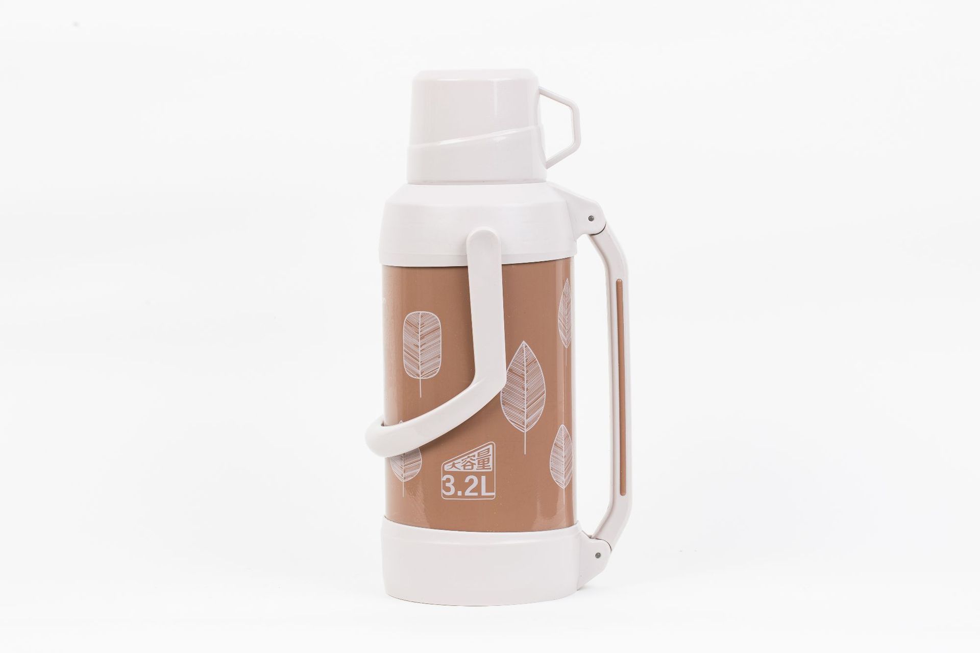 银盾印花塑料保温热水瓶暖瓶保温瓶学生开水瓶3.2l工厂直发