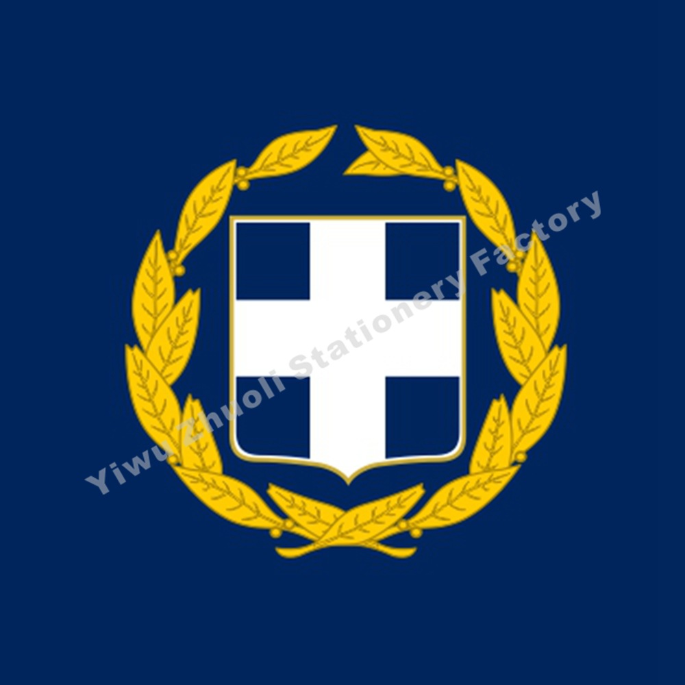 希腊总统旗90x90cm 各国国旗历史旗皇室旗战争旗军队旗省旗市旗采购
