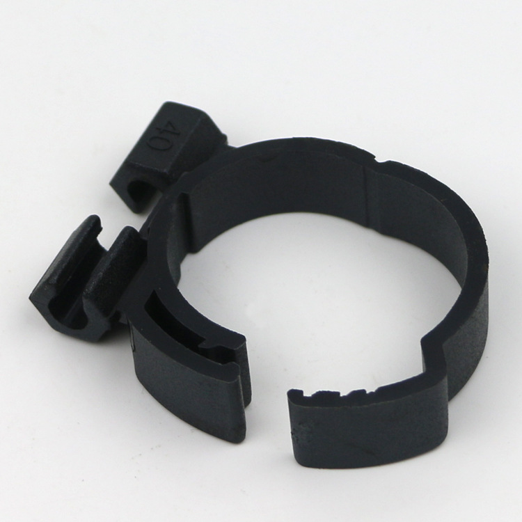 中央空调尼龙管卡加宽 pvc固定丝杆塑料管夹 制冷卡扣吊卡40-75